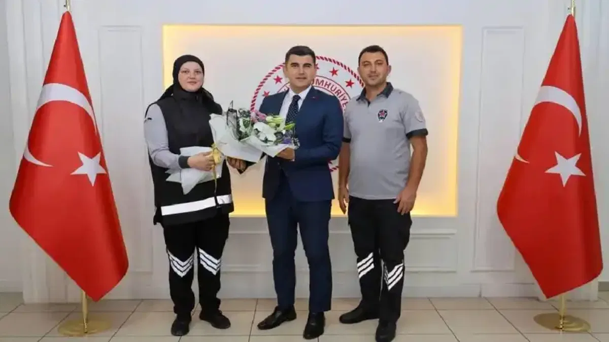Artvin Vali Vekili Erdoğan’a özel güvenlik haftası ziyareti