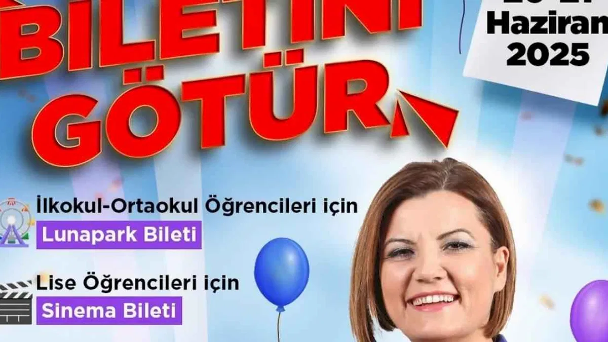 İzmit Belediyesinden öğrencilere tatil hediyesi!