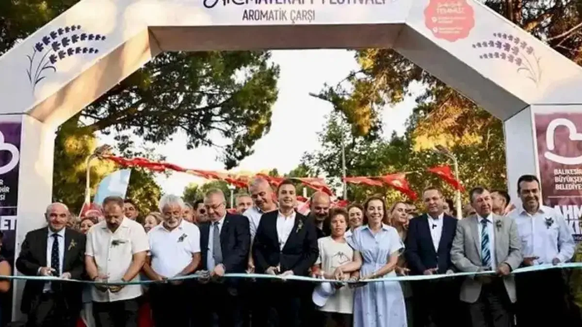 Uluslararası 6. Balıkesir Aromaterapi Festivali başladı