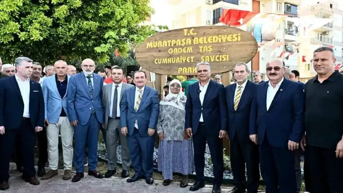 Genç yaşta hayatını kaybeden Savcı Gadem Taş'ın adı Muratpaşa'da yaşatılacak