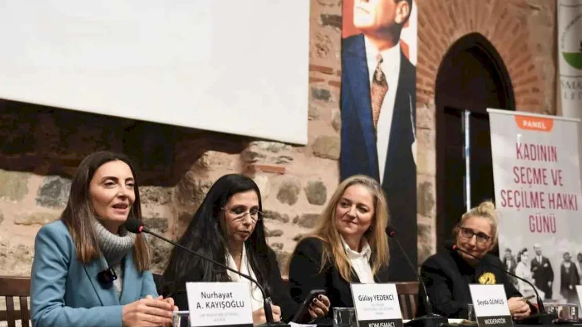 Bursa Osmangazi’de kadın ve kadın hakları konuşuldu