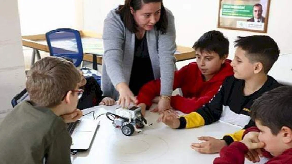 Çocuk Teknoıloji Evi'nde Bahar Dönemi Devam Ediyor