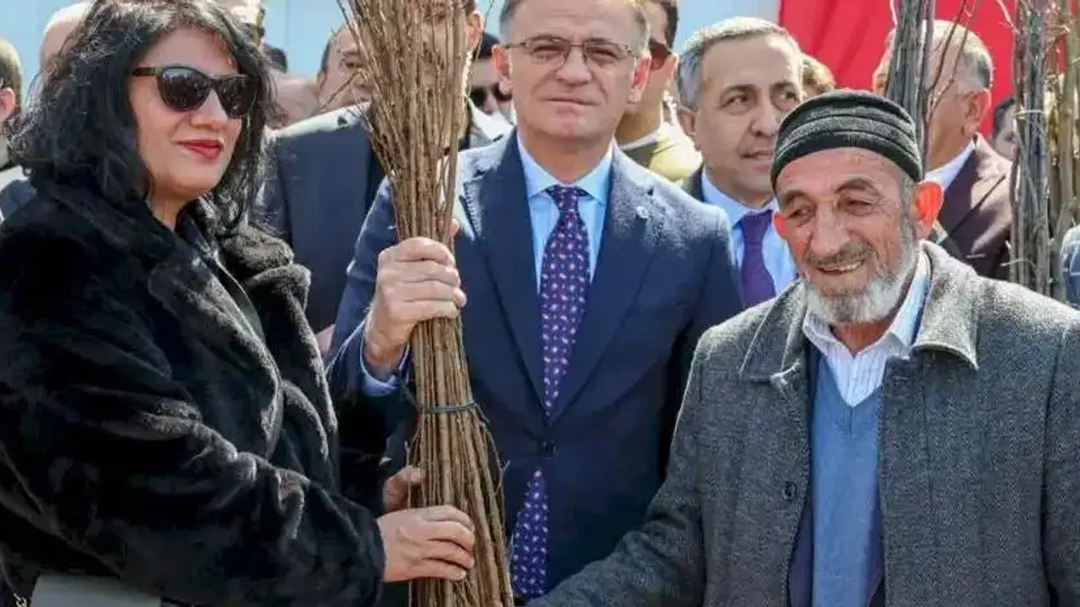 Van'da hedef 5 milyon meyve fidanı