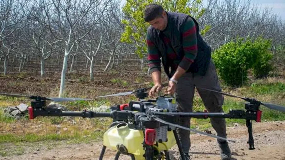 Türk çiftçiler, XAG tarım dronları ile akıllı su uygulamalarına öncülük ediyor