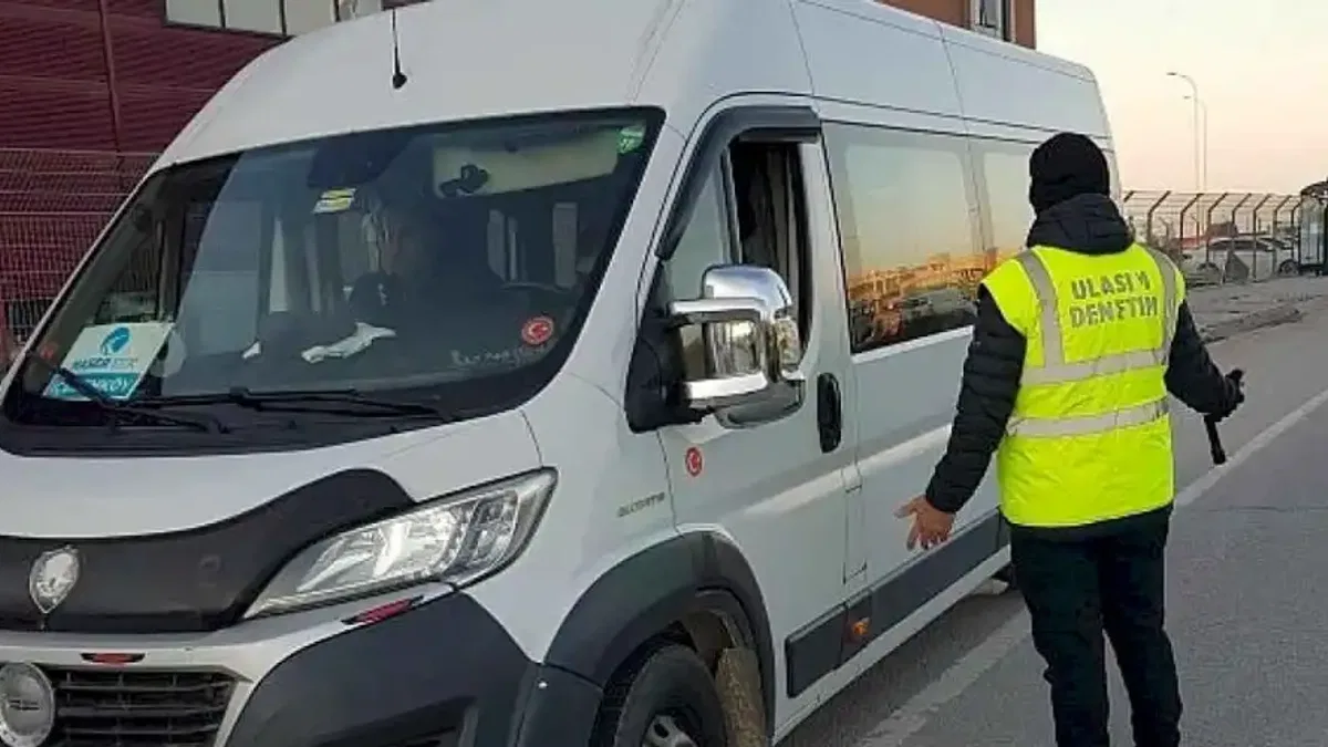 Kocaeli Büyükşehir'den korsan servis denetimi