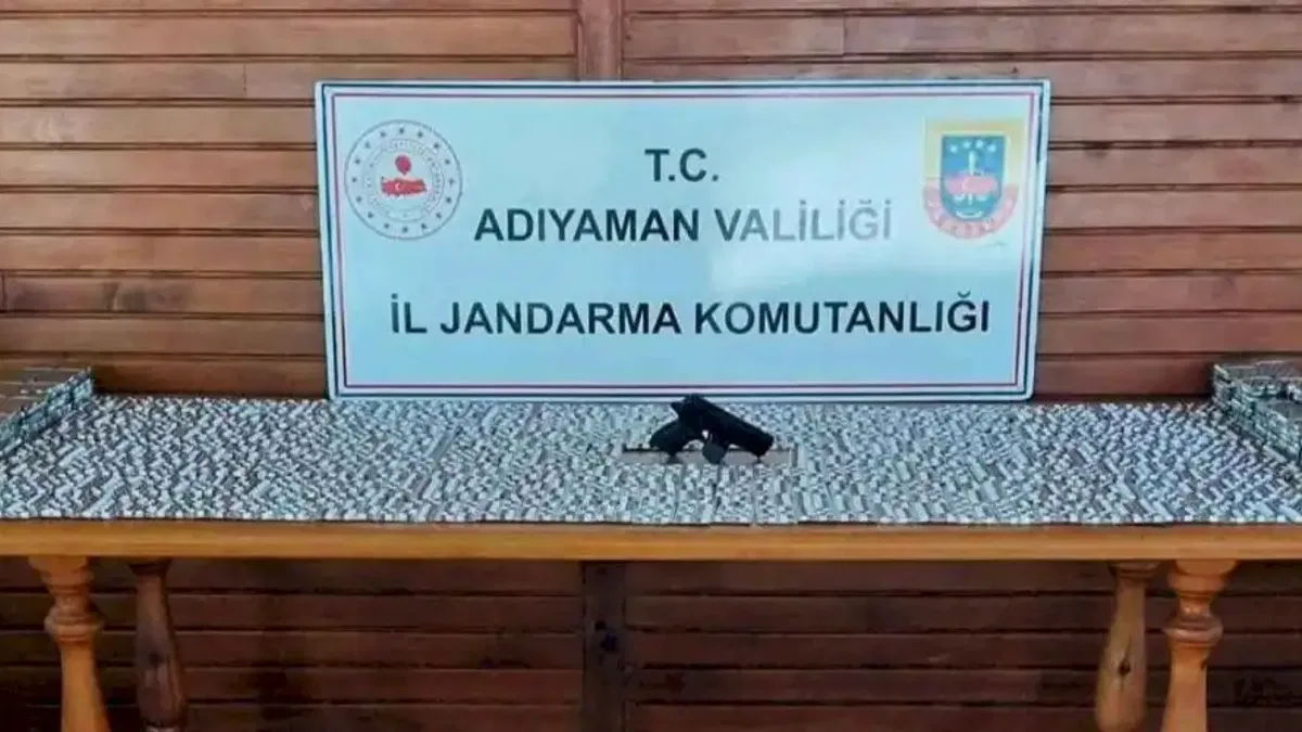 Adıyaman Jandarması'nın uyuşturucu ile mücadelesi sürüyor