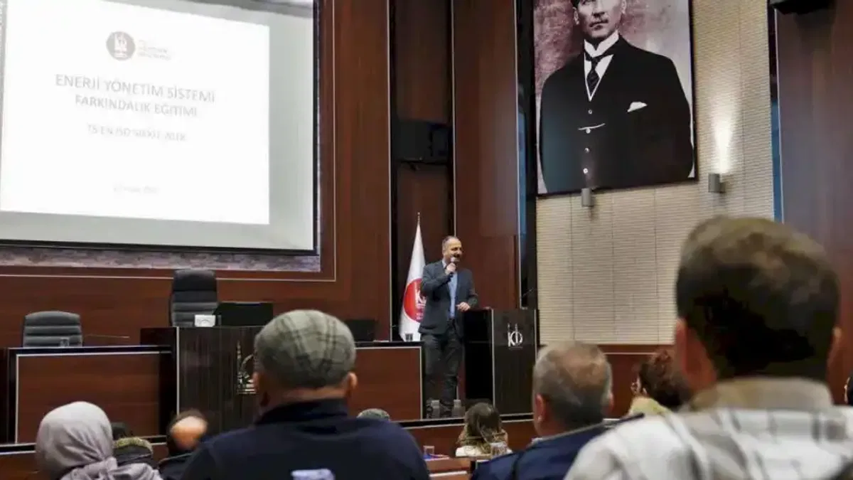Ankara Keçiören Belediyesi'nde ISO 50001 eğitimi