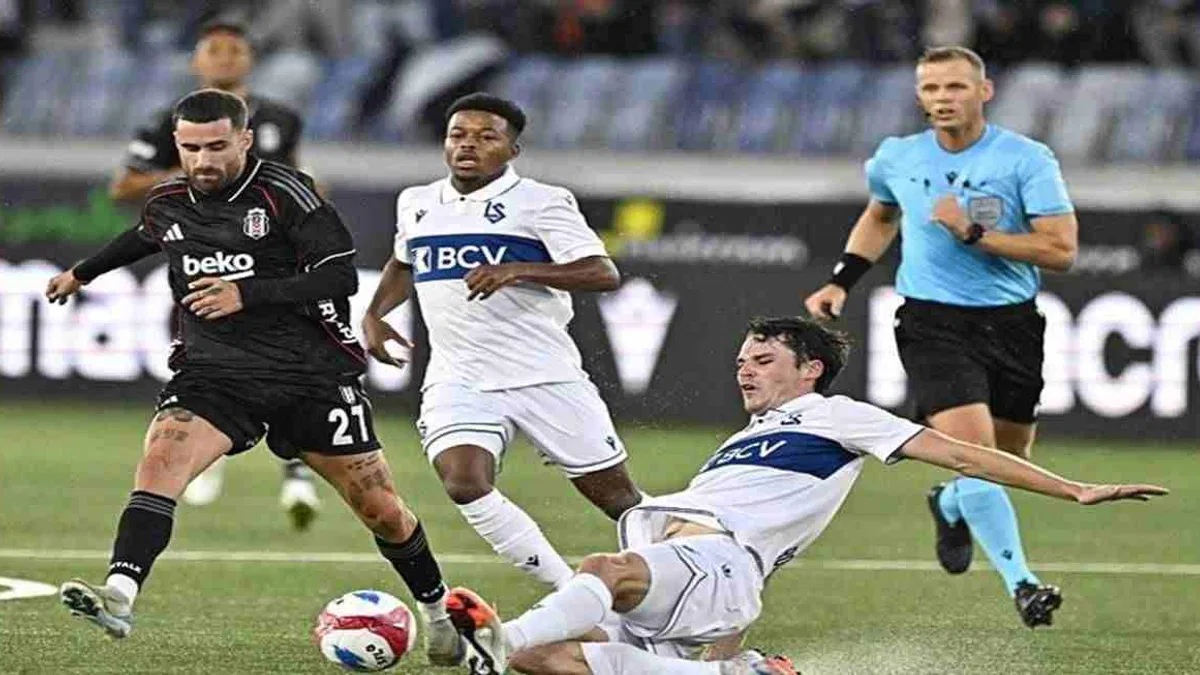 FC Lausanne-Sport 1-1 Beşiktaş (Maç Sonucu) Kartal, Konferans Ligi biletini rövanşa bıraktı!