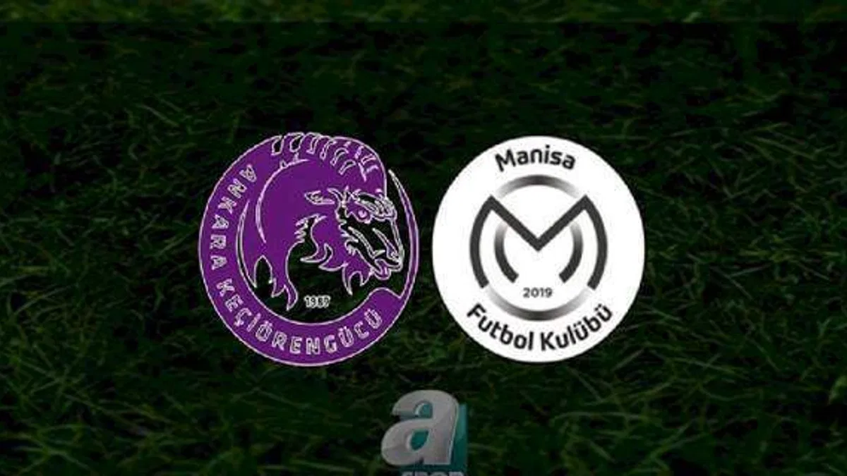 Keçiörengücü - Manisa FK maçı ne zaman, saat kaçta ve hangi kanalda? | TFF 1. Lig