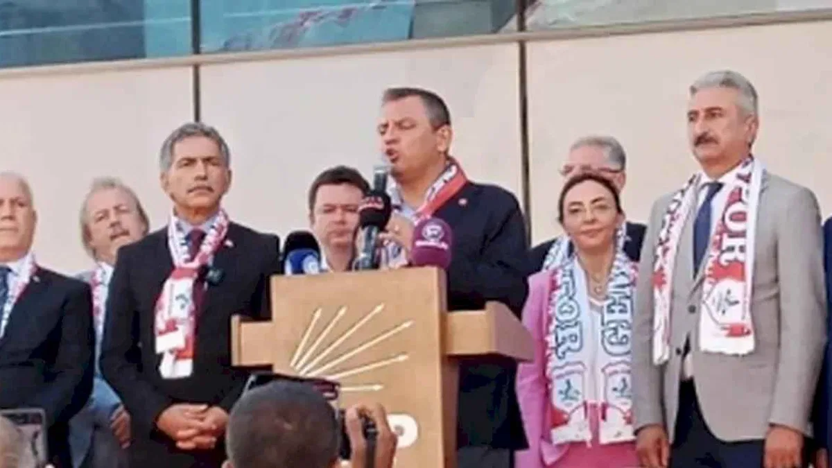 CHP Genel Başkanı Özgür Özel’in son durağı Gemlik