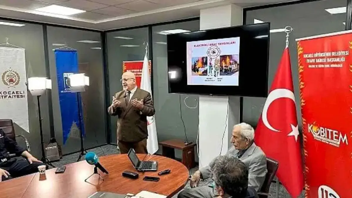 Elektrikli araçlarda yangın güvenliği eğitimi