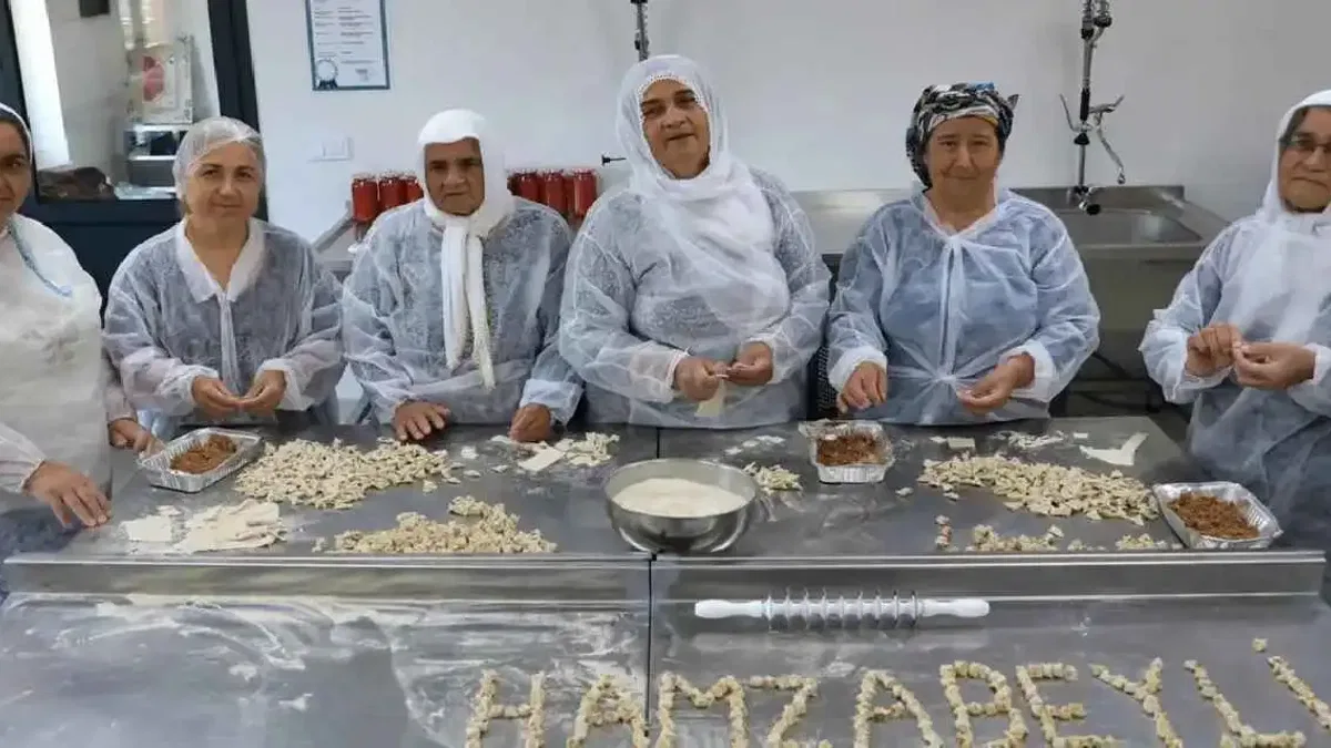 Mersin'de kadınların üretimine güçlü destek