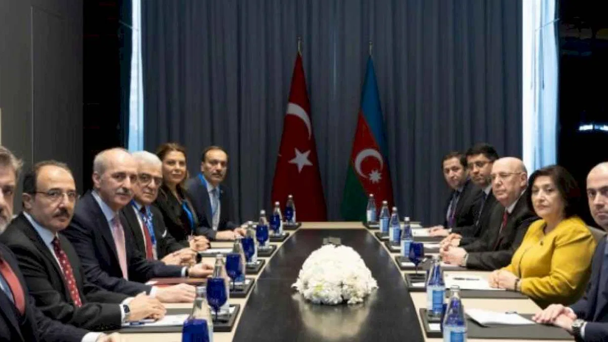 Numan Kurtulmuş, Azerbaycan Milli Meclisi'nde