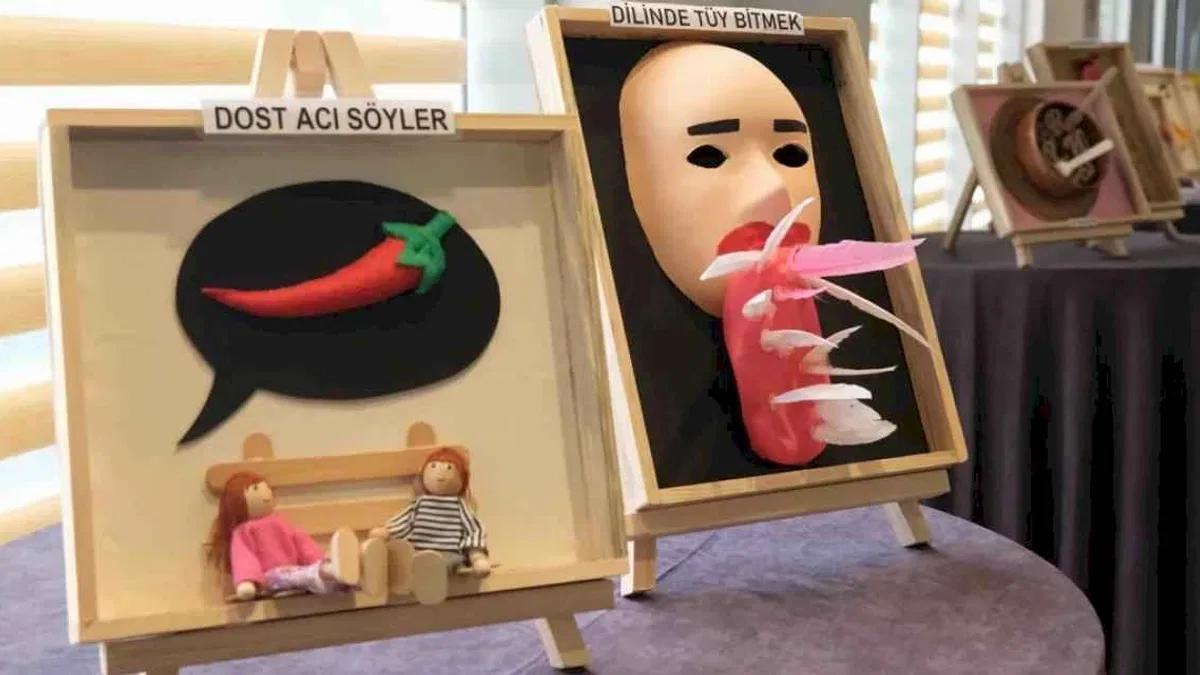 Türkçe’nin zenginlikleri Kocaeli'de bu sergide anlatıldı