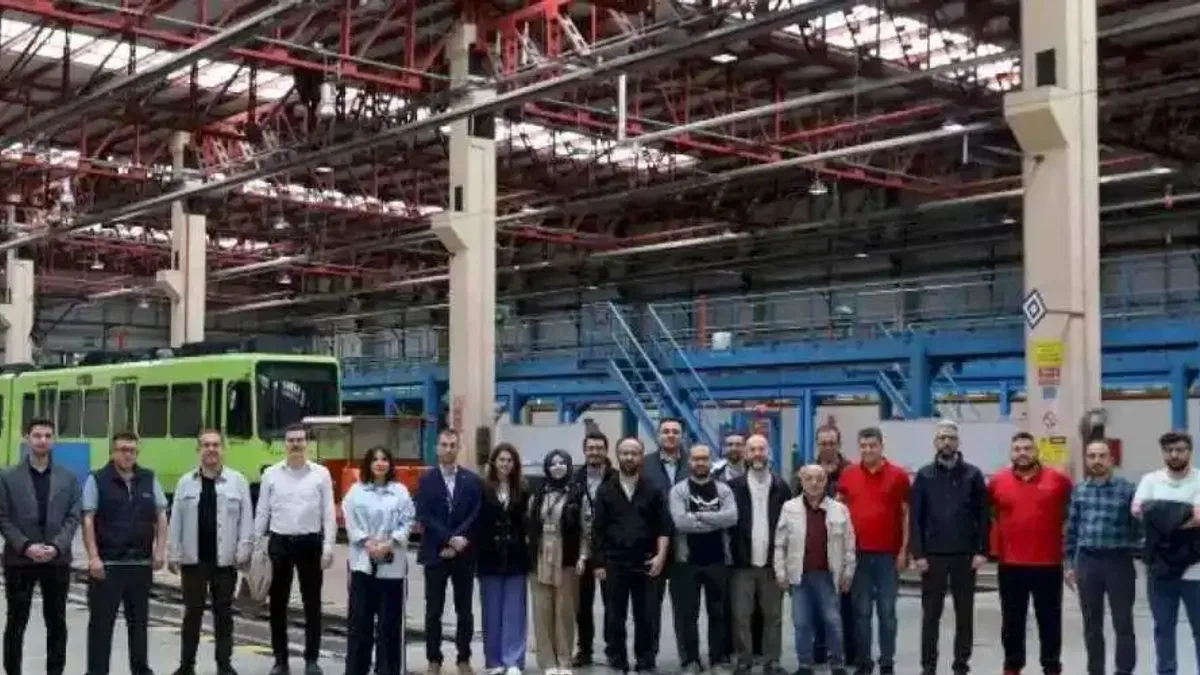 Raylı sistem işletmecileri Bursa’da buluştu