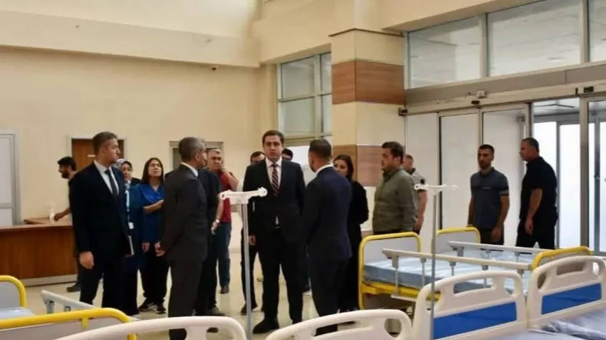 Sason'da yatağa bağımlı hastalara hasta yatağı desteği