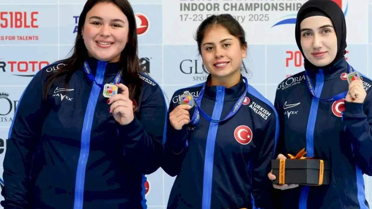 Muğlalı sporcu Hazal Burun’lu Milli Takım Avrupa ikincisi oldu