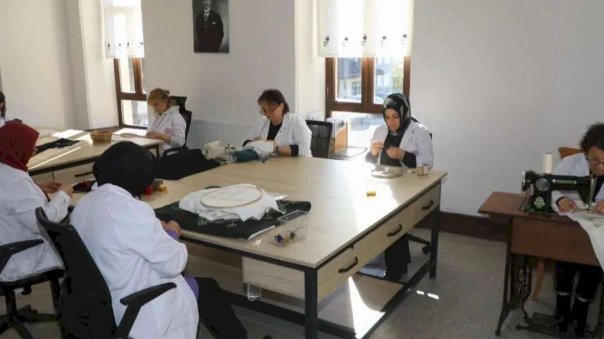 Ordu’da meslek ve sanat kurslarıyla yeni iş kapıları açılıyor