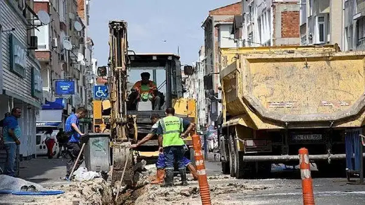Lüleburgaz'da içme suyu hatları sağlıklı hale getiriliyor!
