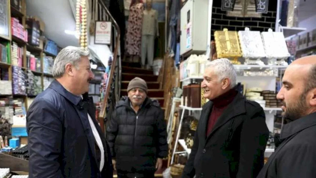Kayseri Melikgazi esnafına Palancıoğlu ziyareti