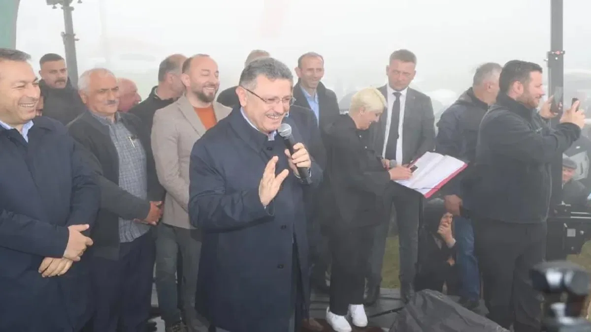 Trabzon Kavalık Yaylası’nda bahar şenliği ve yol müjdesi