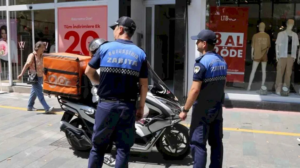 Kocaeli'de yaya güvenliği için motosikletlilere sıkı denetim