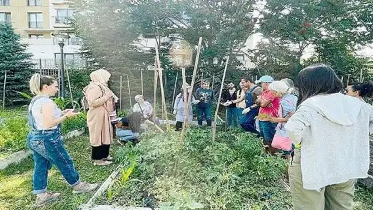 Kent ortasında Ekolojik tarım