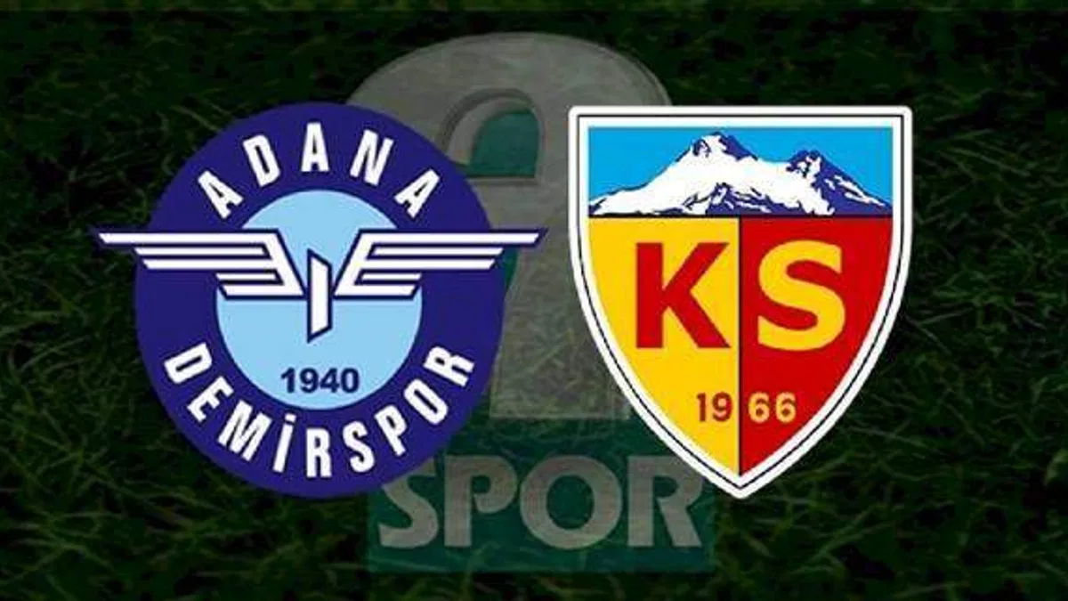 Adana Demirspor Kayserispor maçı CANLI İZLE (A. Demirspor-Kayserispor canlı anlatım)