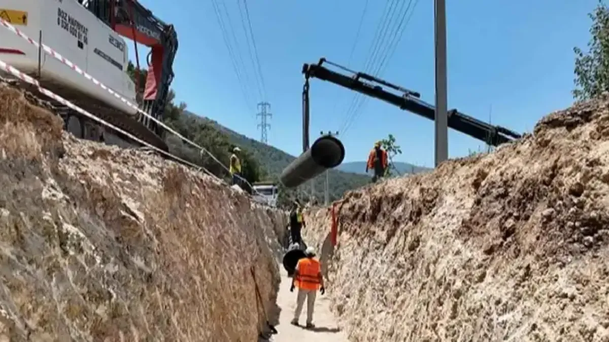 ASAT Kaş’ın içme suyu altyapısını güçlendiriyor