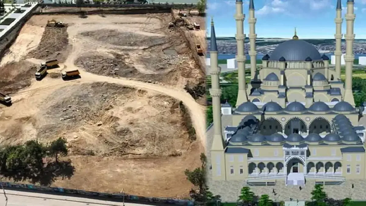 Kocaeli'de Millet Bahçesi'ne 10 bin kişilik cami yapılacak