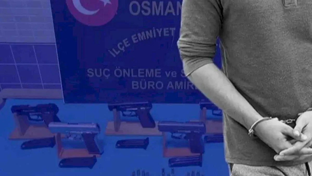 Bursa’da silah operasyonu! Ev değil cephanelik