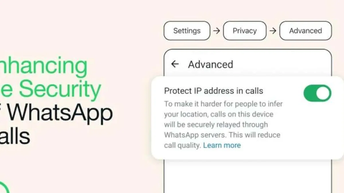 WhatsApp Aramaları İçin IP Adresi Gizleme Özelliği Geldi