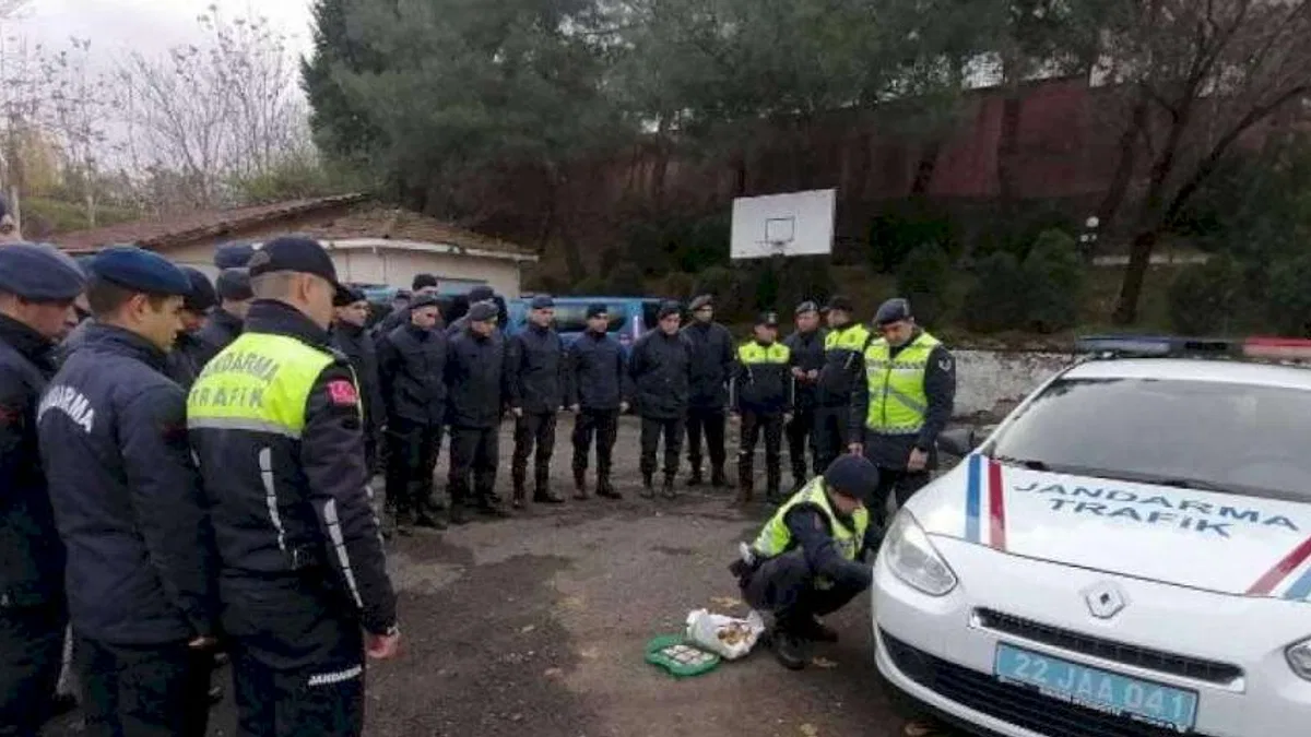 Keşan Jandarması'na 'trafik tedbirleri' eğitimi