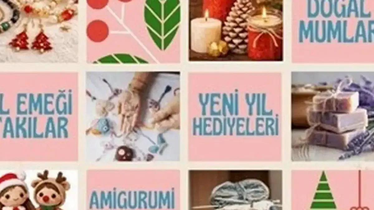 Denizli'de kadın emeğiyle yeni yıl coşkusu