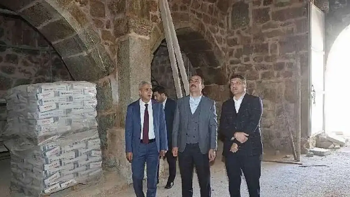 Konya Büyükşehir Kadınhanı'ndaki Selçuklu Mirası Kervansarayı İhya Ediyor