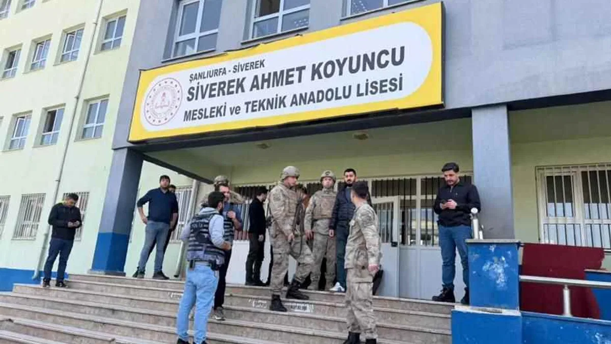 Siverek’te lisede silahlı saldırı:16 yaralı