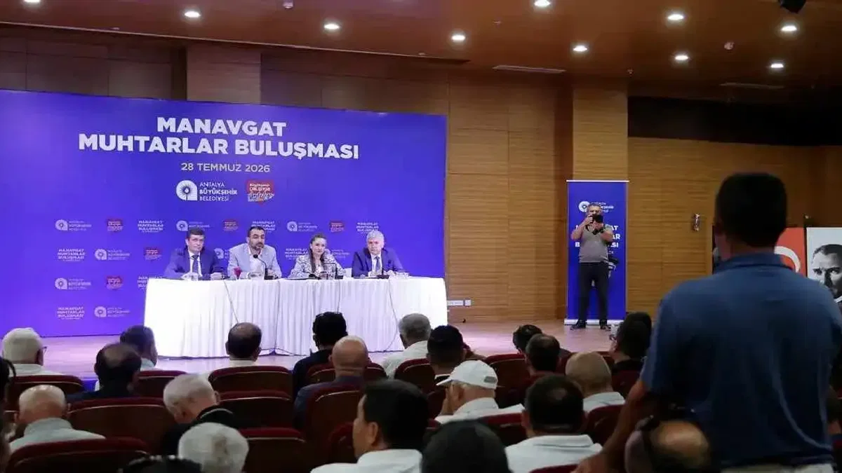 Antalya’nın ilk yüzey suyu Manavgat’a geliyor