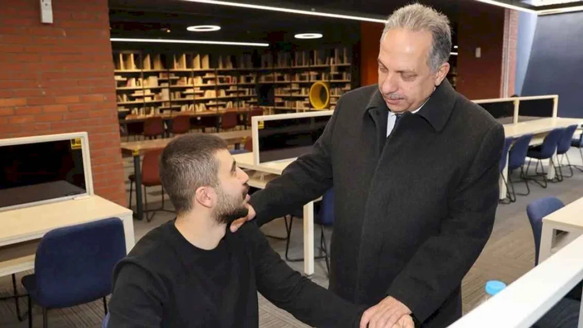Kayseri Talas kütüphaneleri dolup taşıyor