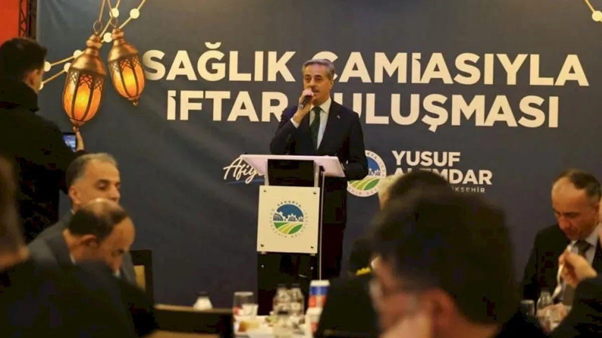 Sakarya’da Ramazan sofrası sağlık çalışanlarıyla kuruldu
