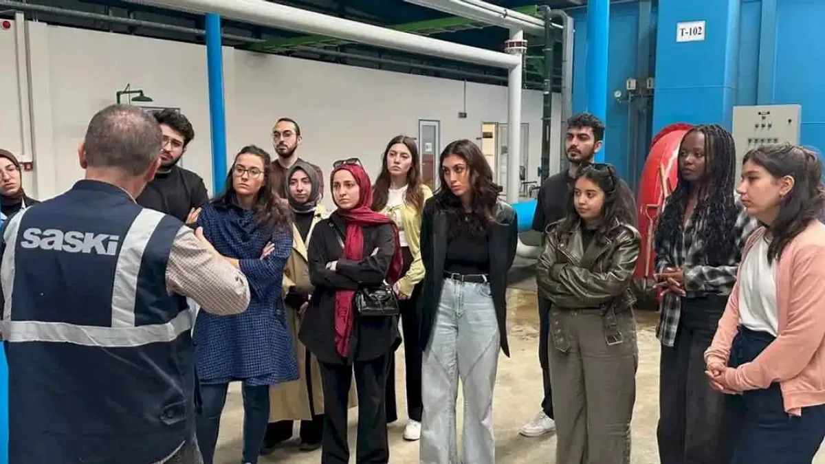 Sakarya'da su arıtma tesisleri eğitimlere konu oluyor