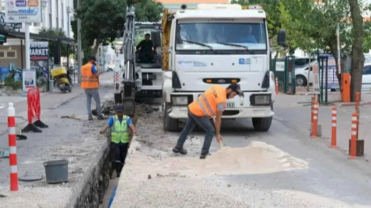 Antalya Muratpaşa’da su altyapısı güçleniyor