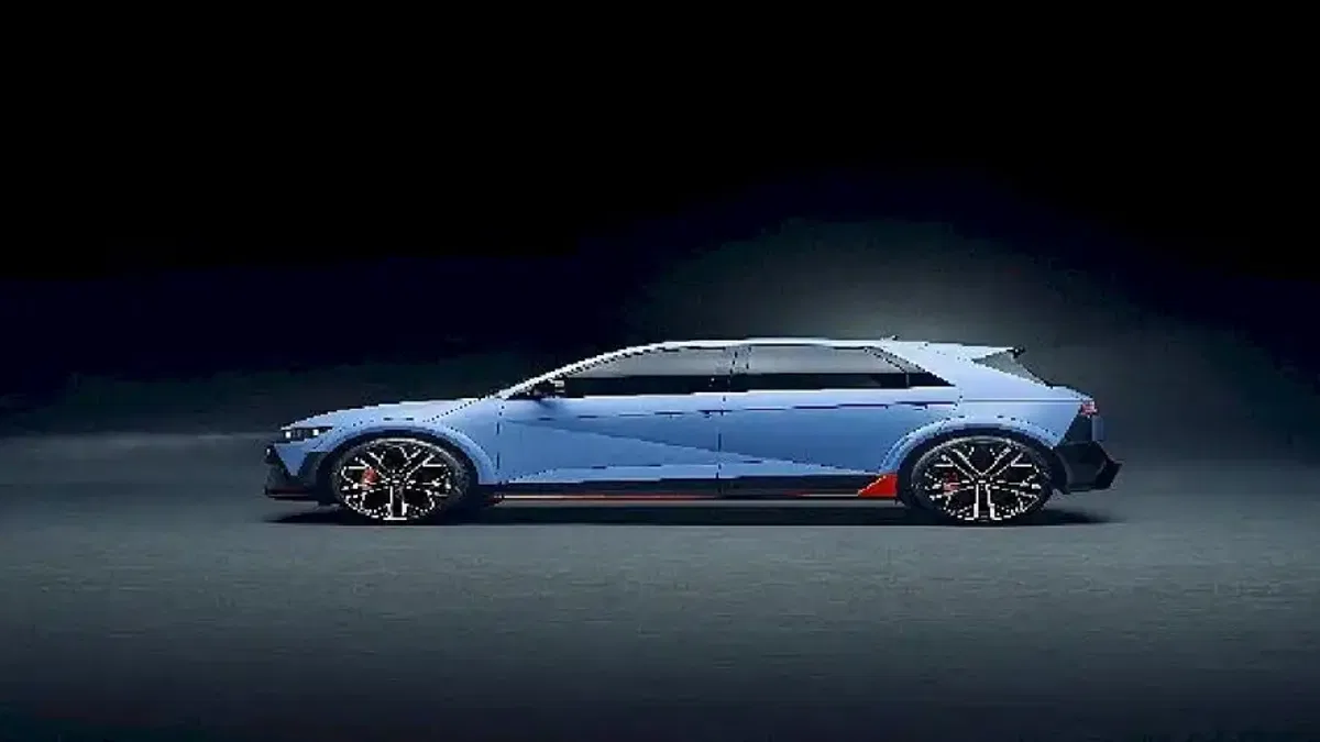 Dudak Uçuklatan 650 Beygirlik Hyundai IONIQ 5 N Tanıtıldı.