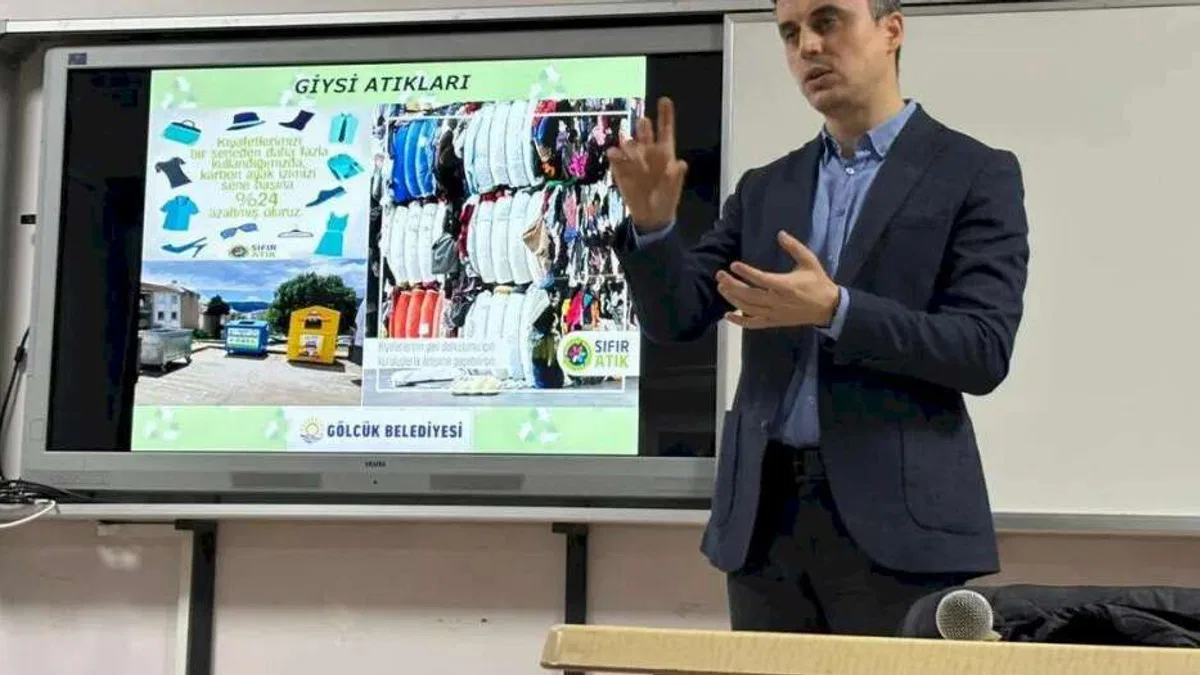 Gölcük'te gençlere sıfır atık bilinci aşılanıyor