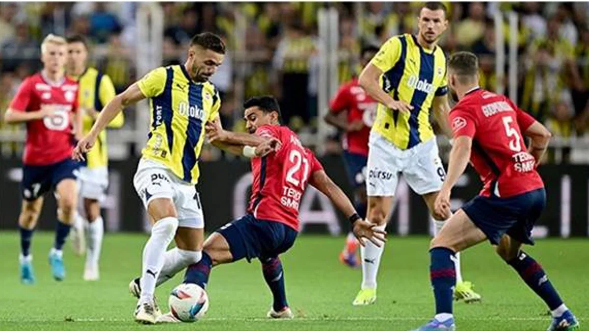 Fenerbahçe 1-1 Lille (Maç Sonucu) Fener, Şampiyonlar Ligi'ne veda etti