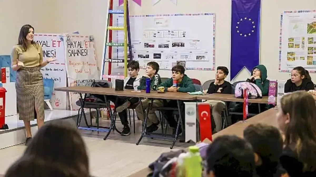 Buca'da çocuklara iklim değişikliği eğitimi