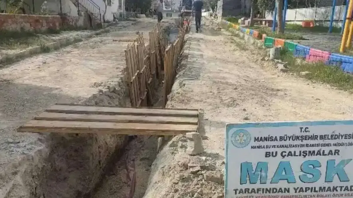 Selendi’de 2 mahallenin daha altyapıları tamamlandı