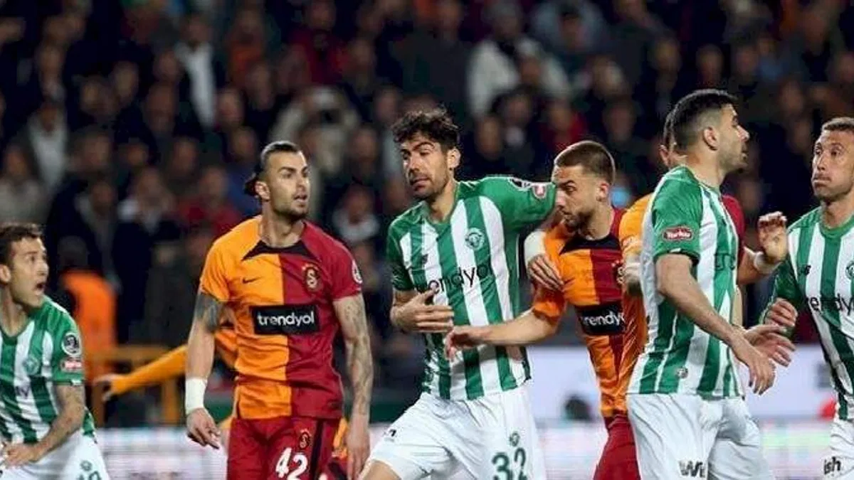 Konyaspor 2-1 Galatasaray (MAÇ SONUCU - ÖZET) Aslan'da seri sona erdi!
