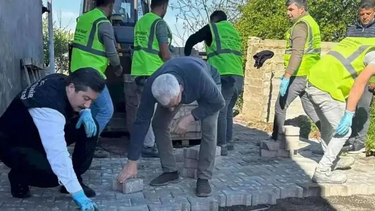 Bursa Yenişehir'in kırsalı parkeleniyor