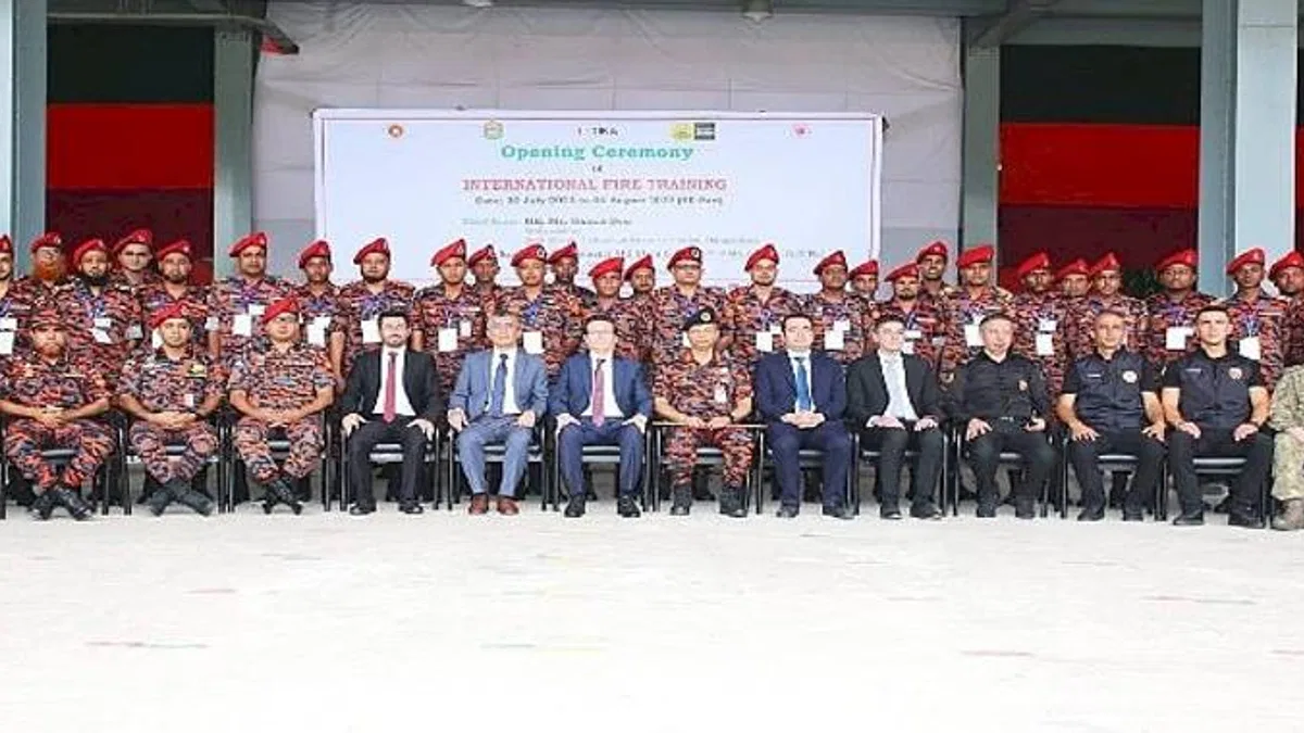 Konya Büyükşehir TİKA İş Birliğiyle Bangladeş'te İtfaiyecilere Eğitim Verdi
