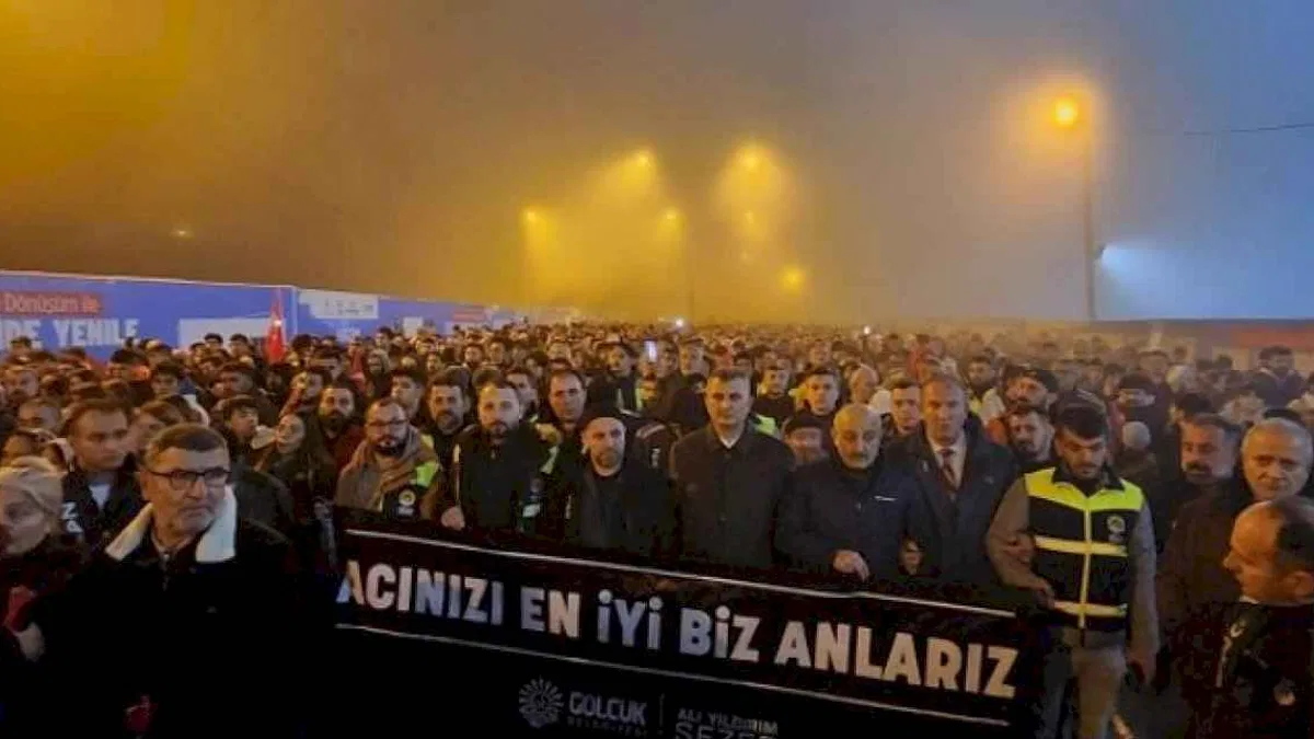 Gölcük'ten Hatay'a dayanışma: "Acınızı en iyi biz anlarız"